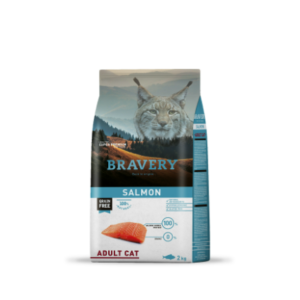Bravery Gato Adulto Salmón 2Kgs