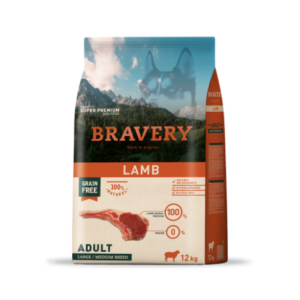 Bravery Medium Large Adulto CORDERO 12kg