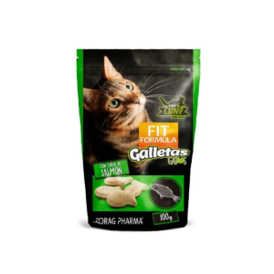 Fit Galletas Gato Salmón 100 gr