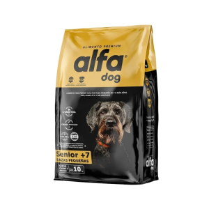 Alfa Dog Senior Razas Pequeñas 10 kg.