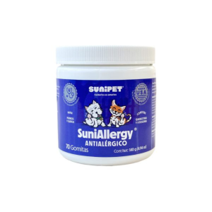 SuniAllergy Antialérgico 70 gomitas.